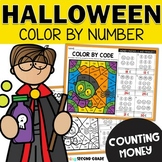 Halloween Color by Number - Fast Finishers Worksheets Coun