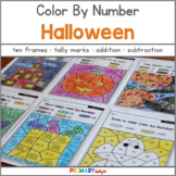 Halloween Math Activities with Number Sense, Addition, Sub