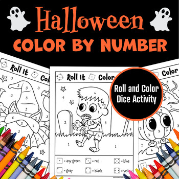COLORING PAGES & COLOR BY NUMBER - October, 2020