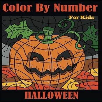 Preview of Halloween Color by Number for Kids