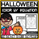 Halloween Color by Numbers Color by Sum