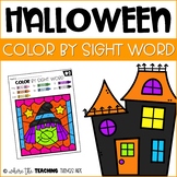 Halloween Color by Sight Word