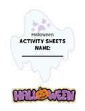 Halloween Coloring Activities