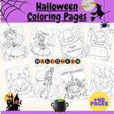 Coloring Book Halloween  | +40 Pages  Halloween Theme Colo