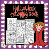 Spooky Scenes and Friendly Monsters: A Halloween Coloring Book