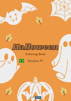 Preview of Halloween - Coloring Book (Brazilian Portuguese)
