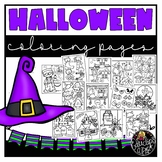 Halloween Coloring Book {Educlips Resources}