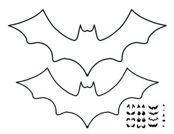 Halloween Coloring & Cut Outs: Spinning Ghosts, Symmetrical Bats & Pumpkin