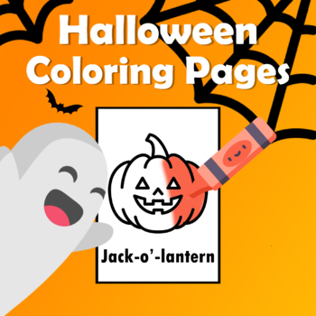 Preview of Halloween Coloring Pages 