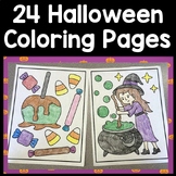 Halloween Coloring Pages {24 Halloween Coloring Sheets + M