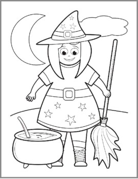 Halloween Coloring Pages by ImpyInk | TPT