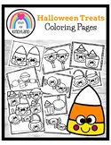 Halloween Coloring Pages Booklet - Candy, Cupcake, Carmel 