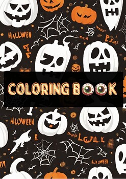 Preview of Halloween Coloring Pages - Coloring Sheets - Halloween Coloring Book