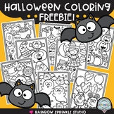 Halloween Coloring Pages FREEBIE!