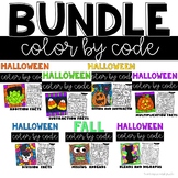 Halloween Coloring Pages Math and ELA Worksheets Morning W