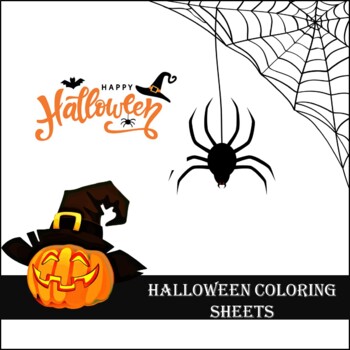 Preview of Halloween Coloring Pages, October coloring sheets