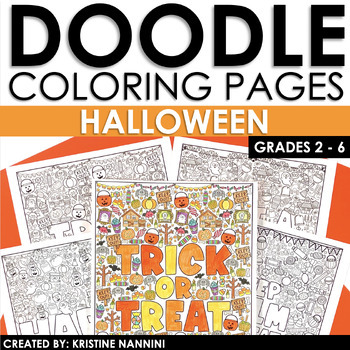 Preview of Halloween Coloring Pages | Seasonal Coloring Sheets | Halloween Activities