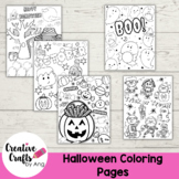 Halloween Coloring Pages for Preschool | Kindergarten | First
