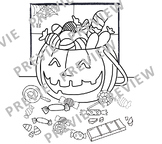 Halloween Coloring Sheet