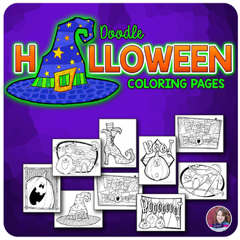 Preview of Halloween Coloring Sheets
