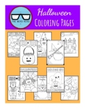 Halloween Coloring Sheets ~ No Prep