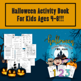 Halloween Coloring and Activity Book for Kids