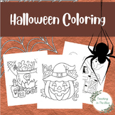 Halloween Coloring pages - Print and go!