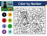 Halloween Colour by Number