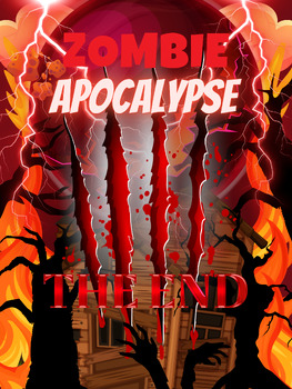 Preview of Zombie Apocalypse Survival Activity | Halloween, Horror | Community Building