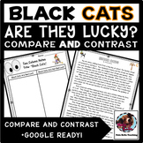 Halloween Compare and Contrast Black Cats