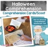 Halloween Comprehension Skills Cards