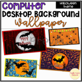 Halloween October Computer Desktop Background for Teachers
