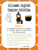 Halloween Computer Lab Activities