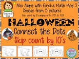 Halloween Connect the Dots Skip Count by 10  Great Math Center!