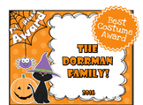 Halloween Contest Awards