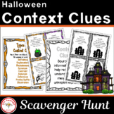 Halloween Context Clues Scavenger Hunt
