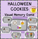 Halloween Cookies Visual Memory and Matching Game