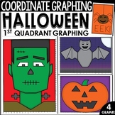 Halloween Coordinate Graphing | First Quadrant Mystery Pictures
