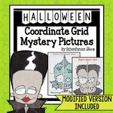 Halloween Coordinate Graphing Mystery Pictures (5th - 9th)