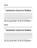 Halloween Costume Riddles