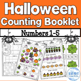 Halloween Counting Booklet | Counting to 5 Halloween