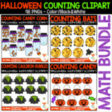 Halloween Counting Math Clip Art for Personal and Commerci