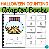 Halloween Counting to 20 Activities Math Adaptive Books fo