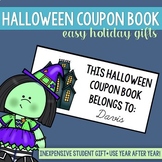 Halloween Coupon Book | Easy and Cheap Fall Gift for Students
