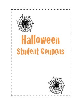 Preview of Halloween Coupons