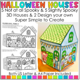 Halloween House Cut & Paste Craft - Not Spooky & Slightly 