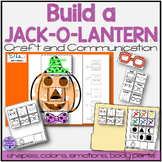 Halloween Craft Activity Build a Jack-o-Lantern for Speech