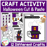 Halloween Craft Activity Cut and Paste Fine Motor Skills