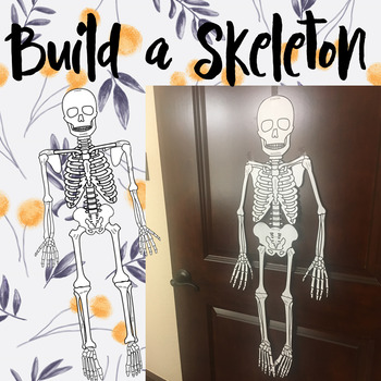 Preview of Halloween Craft - Build  a Skeleton