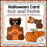 Halloween Craft | Halloween Activities | October Card Craf